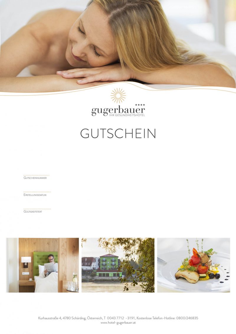 Gutschein Hotel Gugerbauer